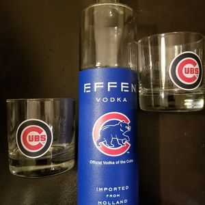 Jack Daniels/ Effen Limited Shot Glasses and Bottl